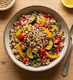 Sauté Vegetables with Quinoa