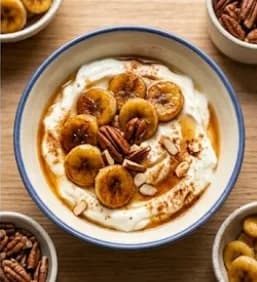 Yogurt Bowl with Caramelized Banana