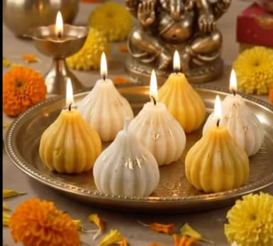 Modak candles