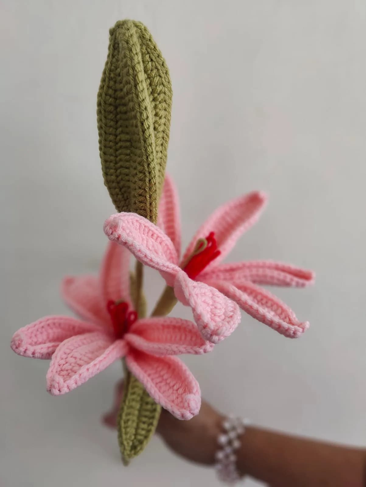 Pink lilies