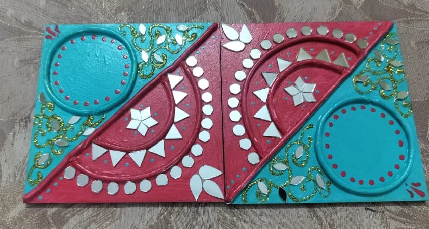 Peacock-Inspired Decorative Wall Art