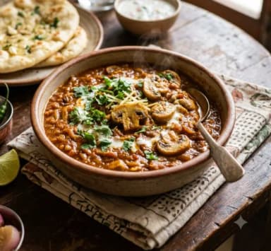 Mushroom Masala