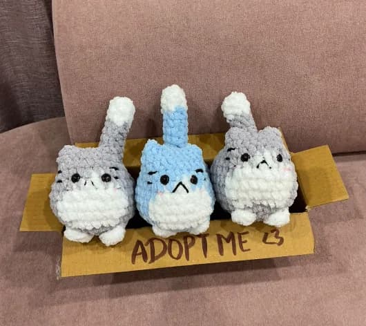 "Adopt Me" Crochet Kitty Collection