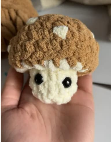 Mushie Buddy – Handmade Crochet Mushroom