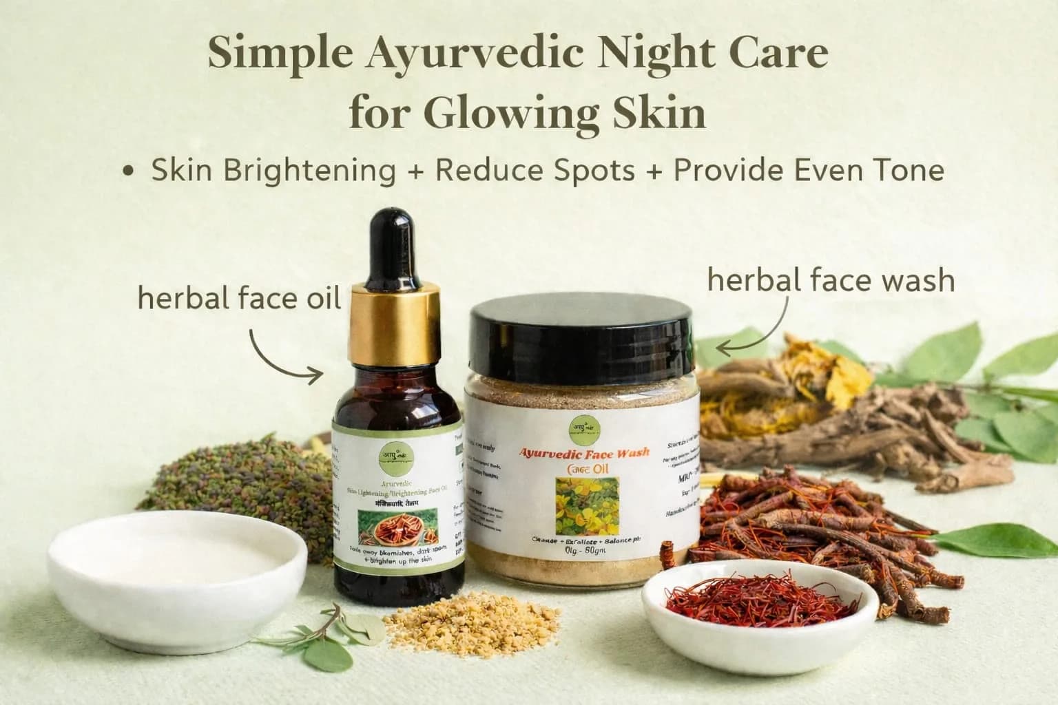 Herbal Ubtan Face Wash 🌿
