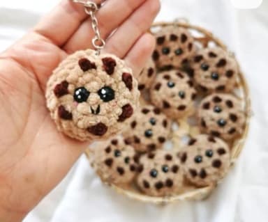 Cookie Cutie – Handmade Crochet Keychain